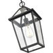 Eston 1 Light 8.25 inch Textured Black Outdoor Hanging Lantern